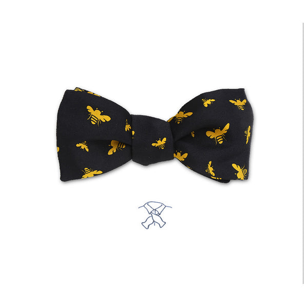 Bees Bow Tie
