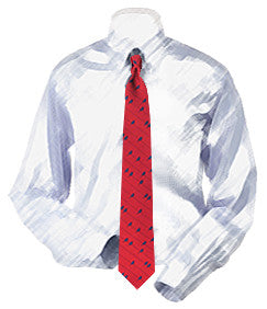 Birds on a Wire Necktie