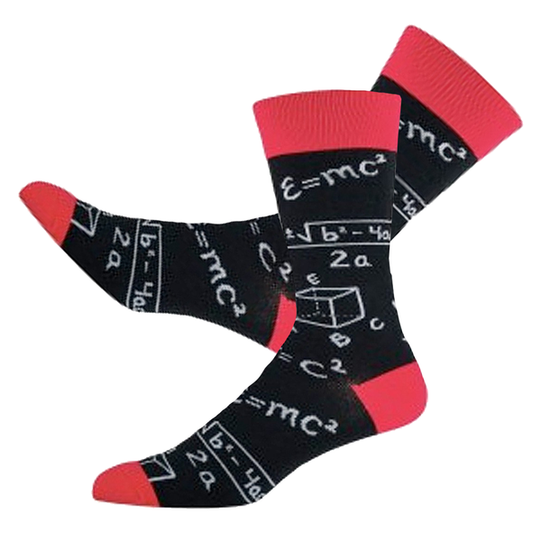 Math Formulas on Socks