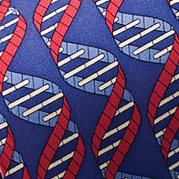 DNA Strand / Molecule Necktie