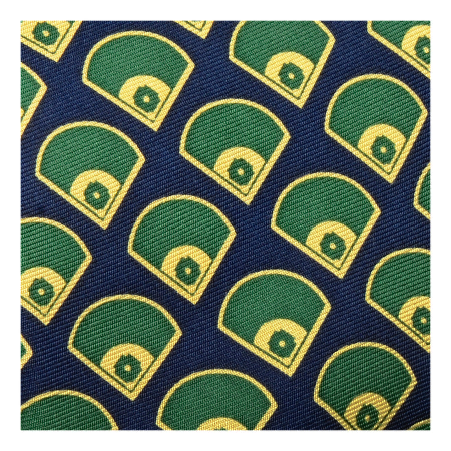 Baseball Fields Necktie