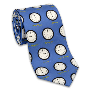 Time Zones Necktie