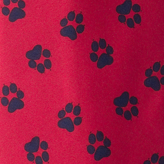 Paw Prints Necktie