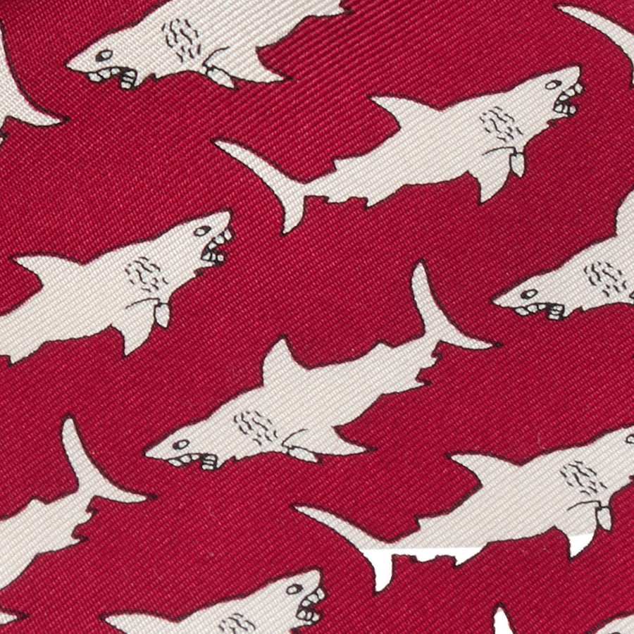 Sharks Swimming Necktie