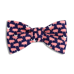 Flying Pig Bow Tie