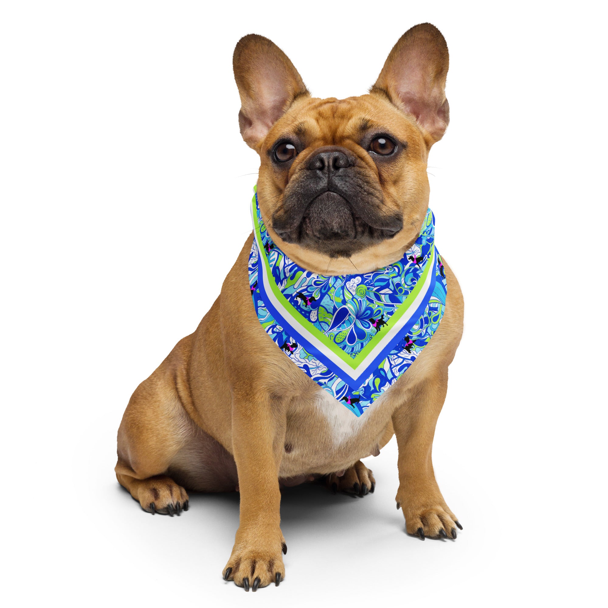 Poochie Dog Bandana Blue