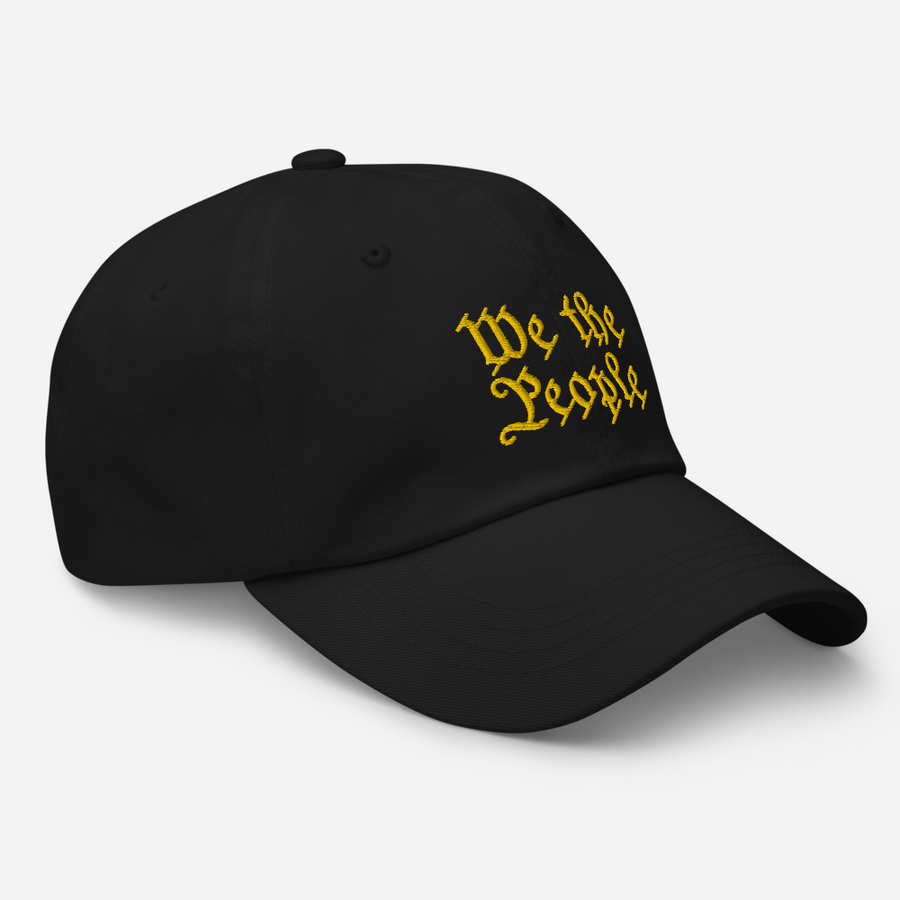 We The People Baseball Cap Yellow.