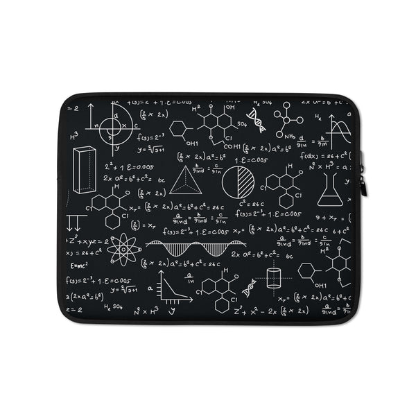 Science STEM Formulas Laptop Sleeve - Josh Bach Limited