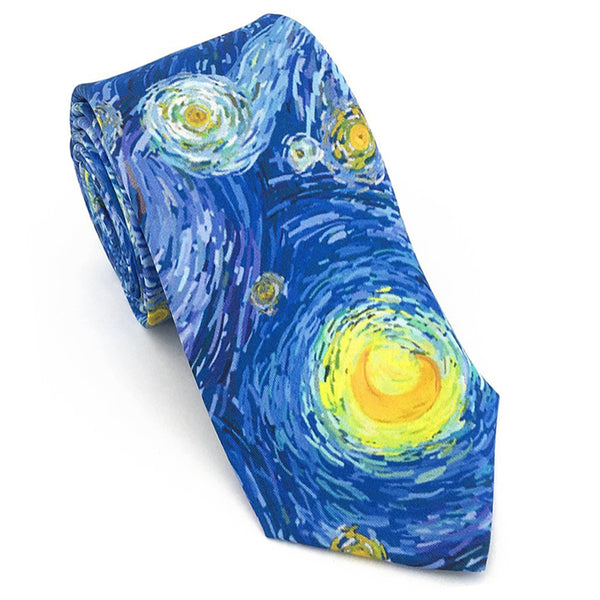 Starry Sky Art Necktie