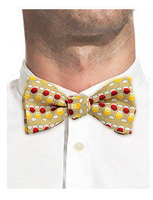 Wine Glasses Bow Tie