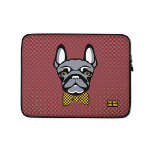 Good Boy Laptop Sleeve in Red