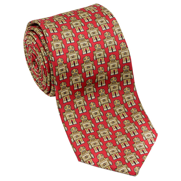 Robots Necktie - Boys